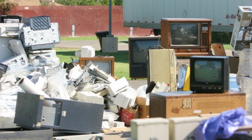 Experienced office clearance specialists at work